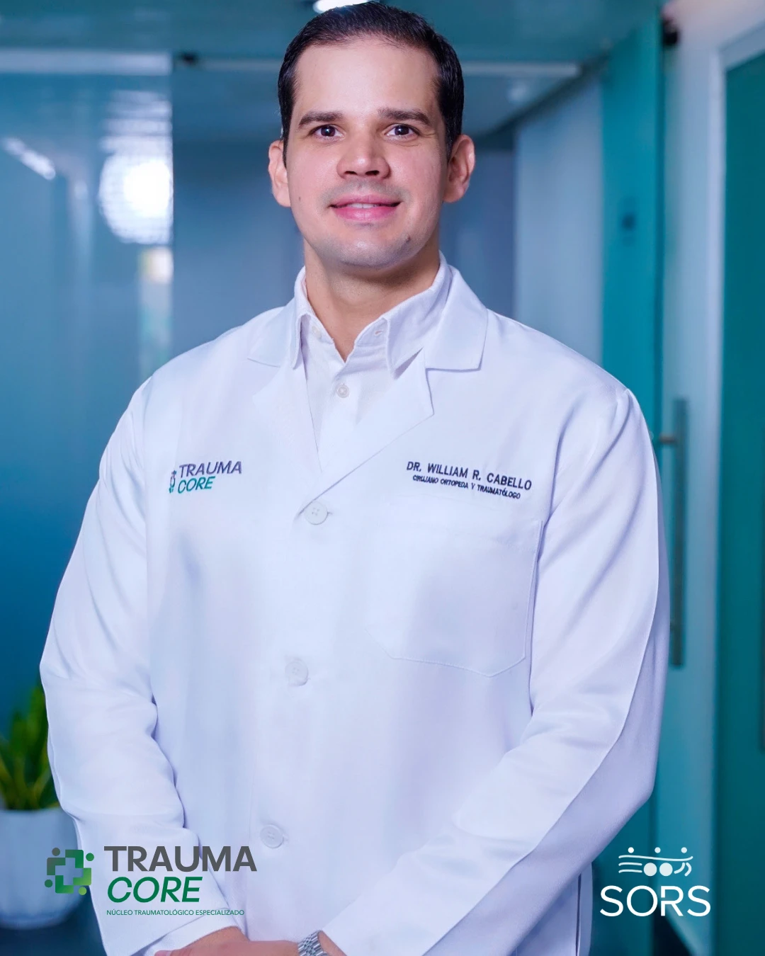 Dr. William Rodríguez Cabello — Especialista en Ortopedia y Traumatología, Cirugía Artroscópica y Medicina Deportiva de hombro, codo y rodilla @ TraumaCore - SORS, Santo Domingo, República Dominicana