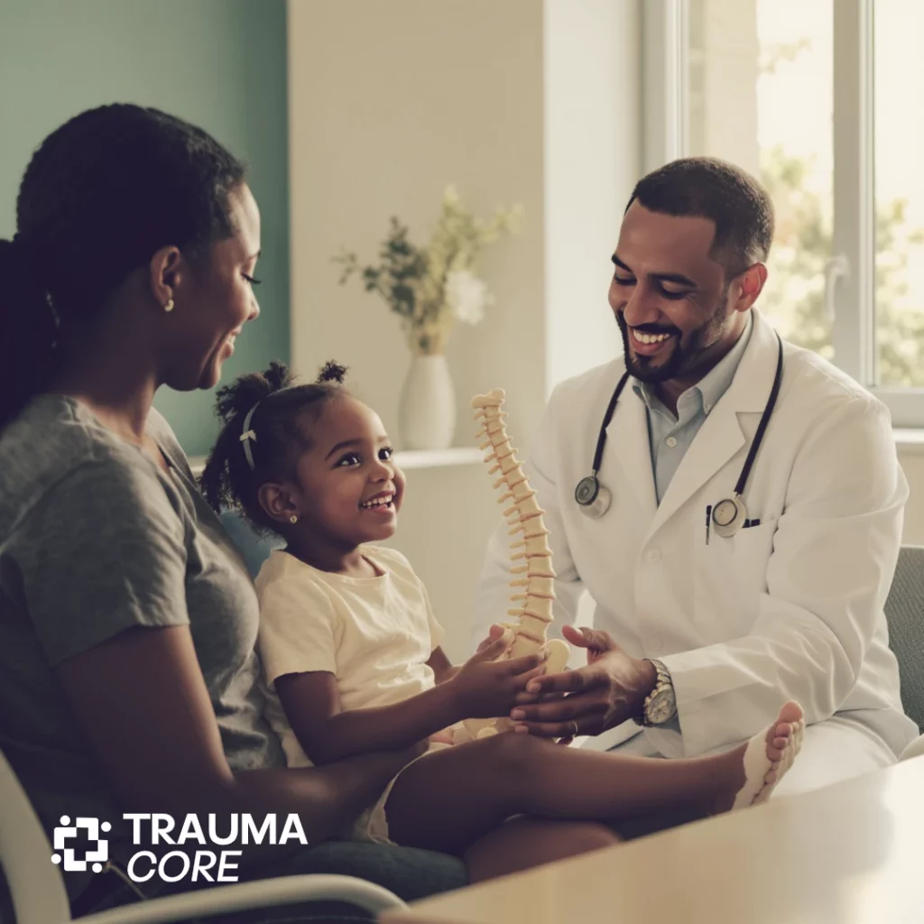 Ortopedia pediátrica en Santo Domingo — Tratamientos especializados para niños y adolescentes @ Traumacore - Núcleo Traumatológico Especializado, República Dominicana